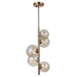 Lampa wisząca Canello (PND-406007-V5-HBR) - Italux