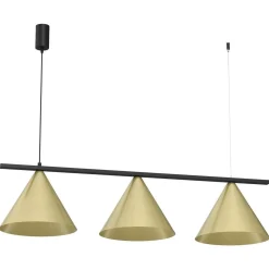 Lampa wisząca CAPITAL 3 czarna (MLP0937) - Milagro