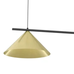 Lampa wisząca CAPITAL 2 złota (MLP0941) - Milagro