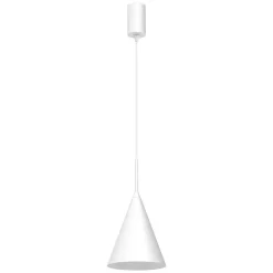 Lampa wisząca CAPITAL biała Ø17cm (MLP0965) - Milagro