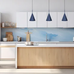 Lampa wisząca CAPITAL NAVY BLUE Ø17cm (MLP0968) - Milagro