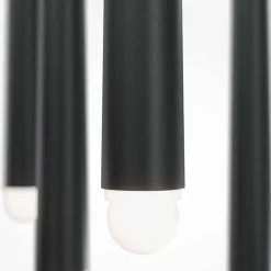 Lampa wisząca Cascade 5 czarna (MOD132PL-L28BK2) - Maytoni