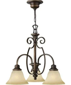 Lampa wisząca CELLO kol. STARY BRĄZ (HK/CELLO3) - Hinkley - Elstead Lighting - żyrandol