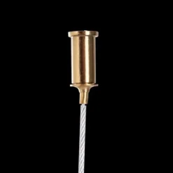 Lampa wisząca CIRCLE 60+60 LED mosiądz na 1 podsufitce (ST-8848-60+60 brass) - Step into Design