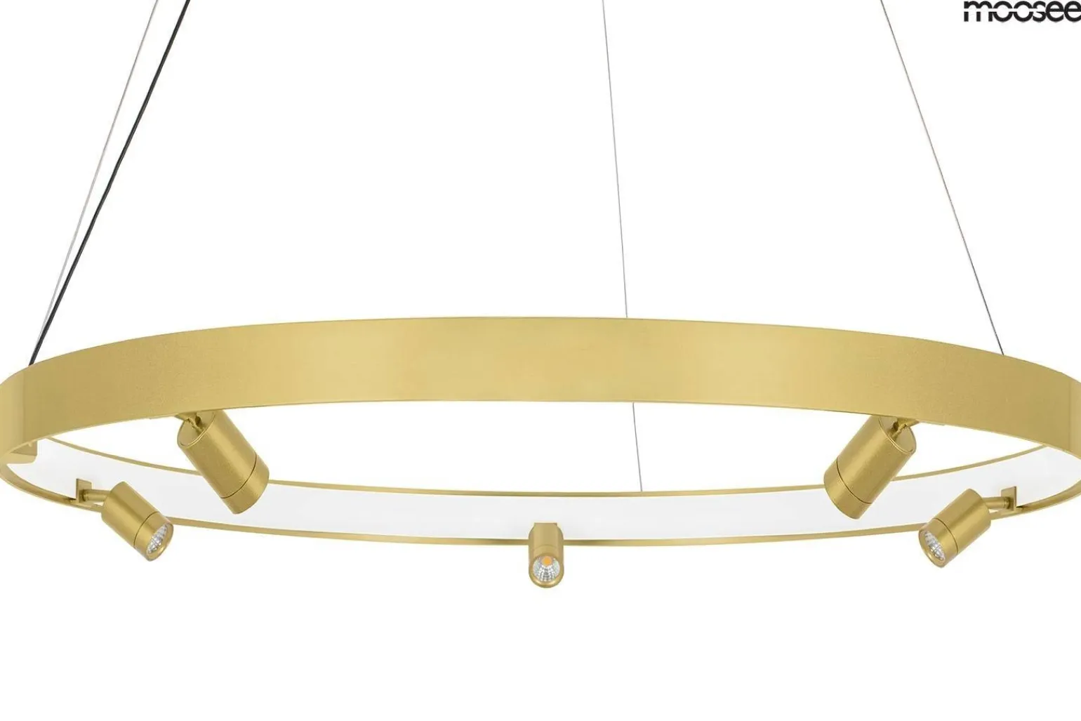 Lampa wisząca CIRCLE SPOT 98 GOLD złota (MSE010100161) - Moosee