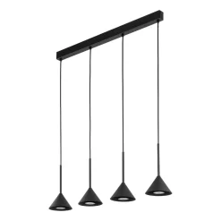 Lampa wisząca CONO BLACK MINI 4 (10305) - TK Lighting