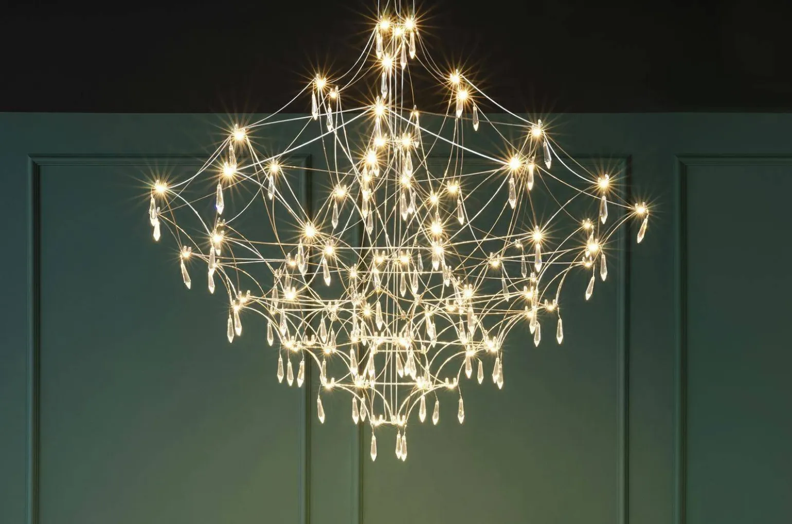 Lampa wisząca CONSTELATION 77 GOLD - LED (MD8186-7700.GOLD) - King Home