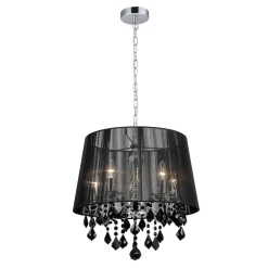 Lampa wisząca Cornelia (MDM-2572/5 BK) Italux - żyrandol