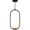 Lampa wisząca COSTA SOLO czarna 40 cm (DP0001A-400 black) - Step into Design