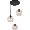 Lampa wisząca CUBUS BURSZTYN 3 PŁ KOŁO (4601) - TK Lighting