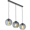 Lampa wisząca CUBUS grafitowa 3 PŁ LISTWA (2818) - TK Lighting