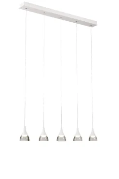 Lampa wisząca DALMATIA 5 biała (AZ2848) - Azzardo