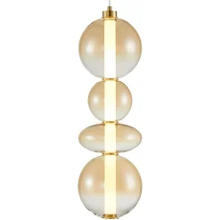 Lampa wisząca DAPHNE AMBER 36W (ML0346) - Milagro