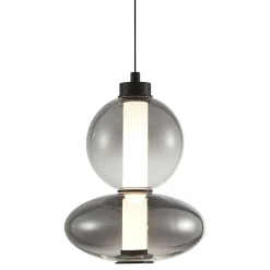 Lampa wisząca DAPHNE SMOKED 12W (ML0344) - Milagro
