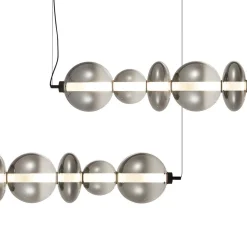 Lampa wisząca DAPHNE SMOKED 40W (ML0348) - Milagro