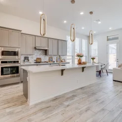 Lampa wisząca Demark - Szczotkowane złoto (QN-DEMARK-1P-BG) - Quintiesse