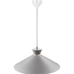 Lampa wisząca DIAL Nordlux E27 40W Metal Szary