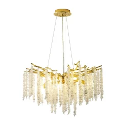 Lampa wisząca DIJON złota (MD3720-1-EGN) - Zuma Line