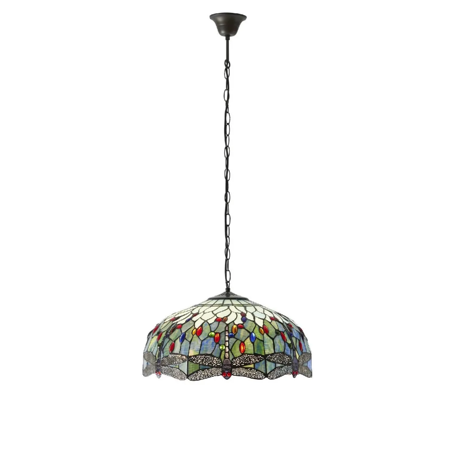 Lampa Wisząca Dragonfly blue (66148) Tiffany