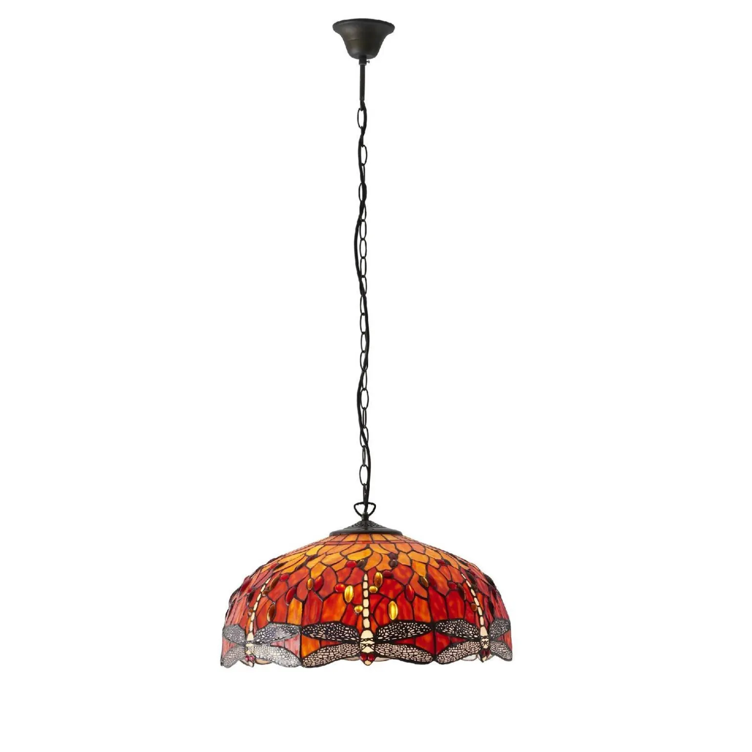 Lampa Wisząca Dragonfly flame (64082) Tiffany