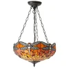 Lampa Wisząca Dragonfly flame (64076) Tiffany