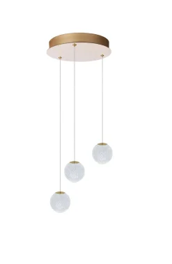 Lampa wisząca EDEM 3 ROUND Złoty (AZ6020) - Azzardo