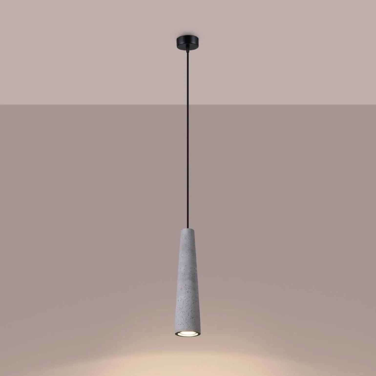 Lampa wisząca ELECTRA beton (SL.1347) - Sollux Lighting