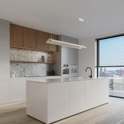 Lampa wisząca ELVA beżowa LED 4000K (TH.531) - Thoro Lighting