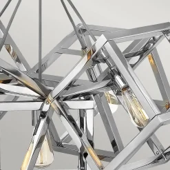 Lampa wisząca Ensemble - 5 źródeł światła - Polerowany nikiel (QN-ENSEMBLE5P-PN) - Quintiesse