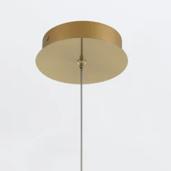 Lampa wisząca Espada - Szczotkowane złoto (QN-ESPADA-1P-BG) - Quintiesse