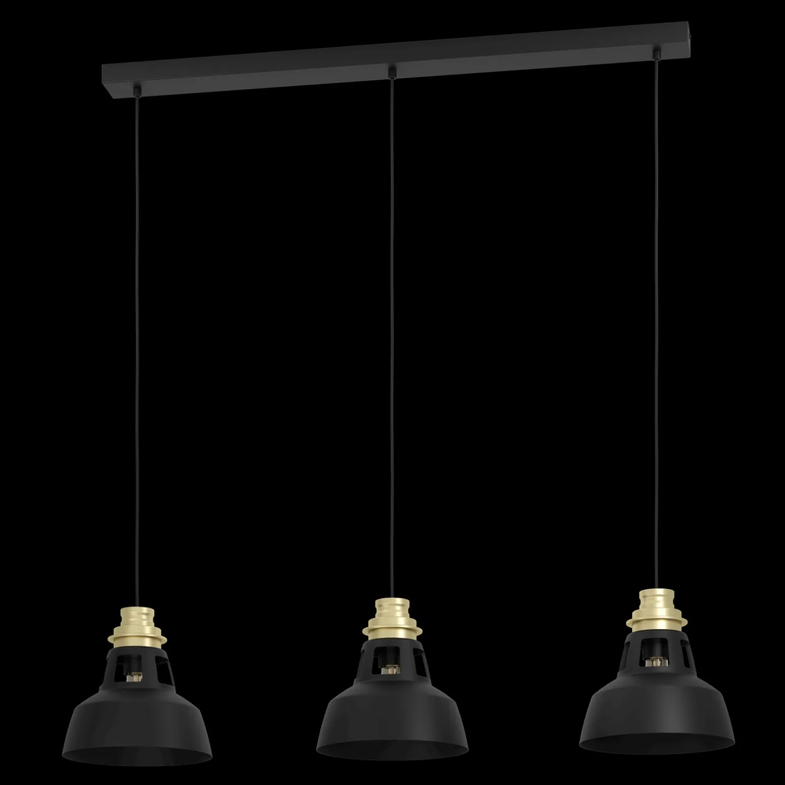 Lampa wisząca ESPINARDO czarna (390231) - EGLO