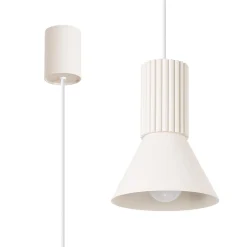 Lampa wisząca ESTRIA 1 beżowa (SL.1870) - Sollux Lighting