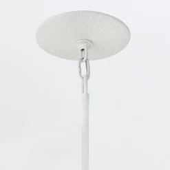 Lampa wisząca Flora - 3 źródła światła - Tynk strukturalny (QN-FLORA3-WHT) - Quintiesse