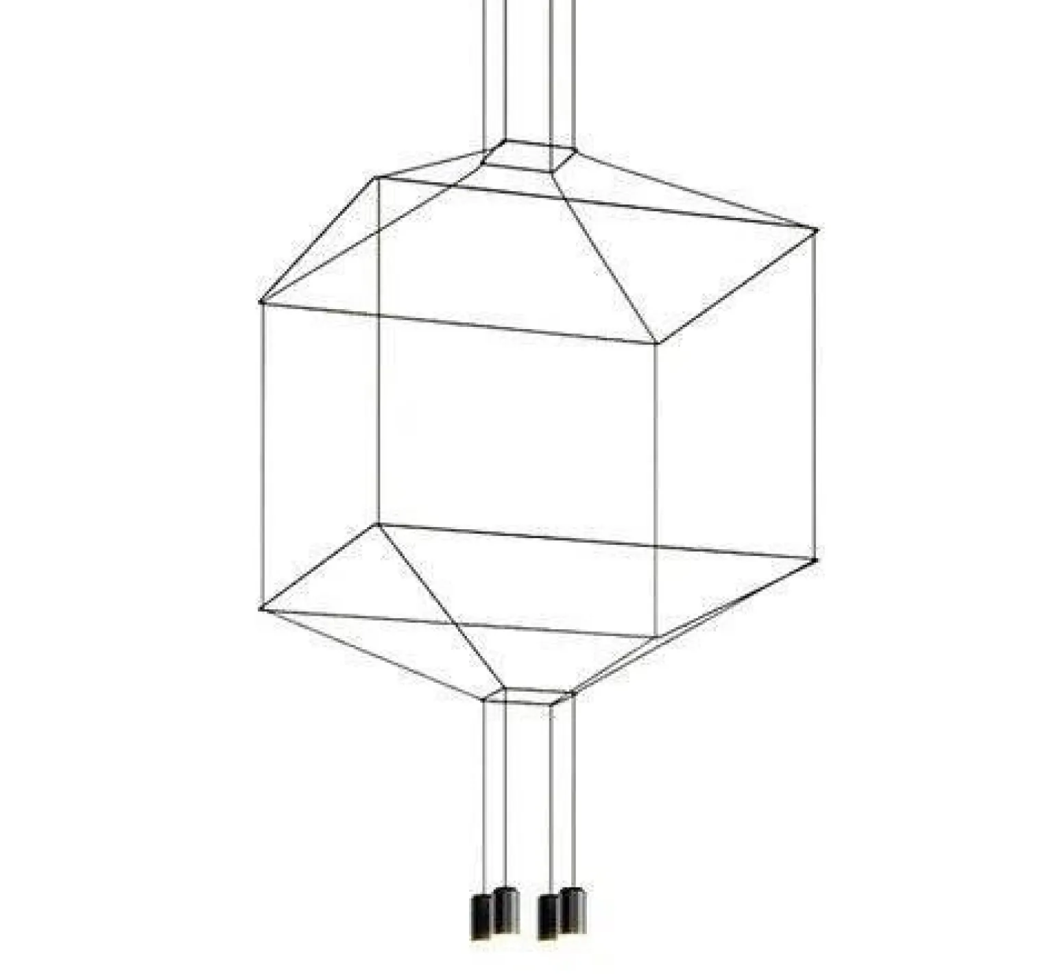 Lampa wisząca FLUSSO 4 (91906) - King Home