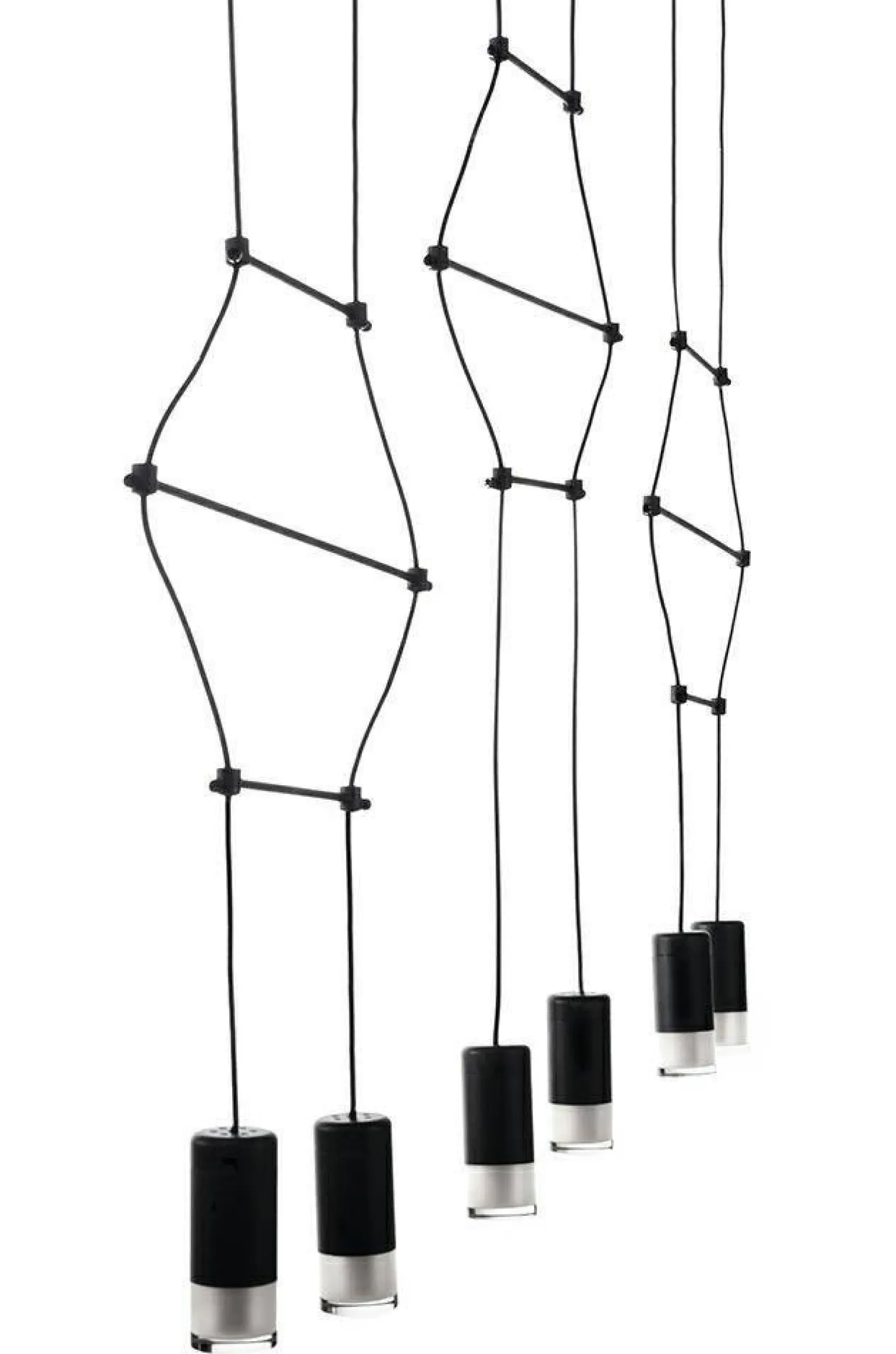 Lampa wisząca FLUSSO LINE 6 (JD0032-6P) - King Home