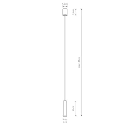 Lampa wisząca FOURTY M (10771) - Nowodvorski
