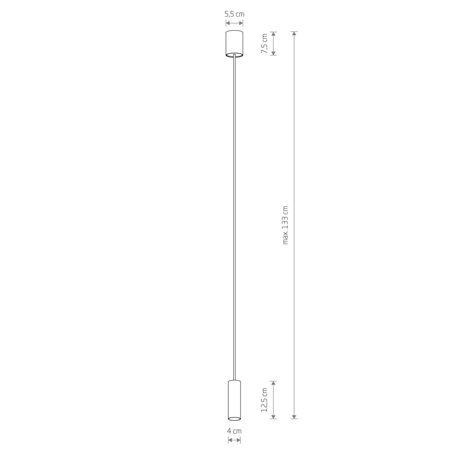 Lampa wisząca FOURTY S (10901) - Nowodvorski