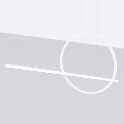 Lampa wisząca GLAD biała LED 4000K (TH.493) - Thoro Lighting