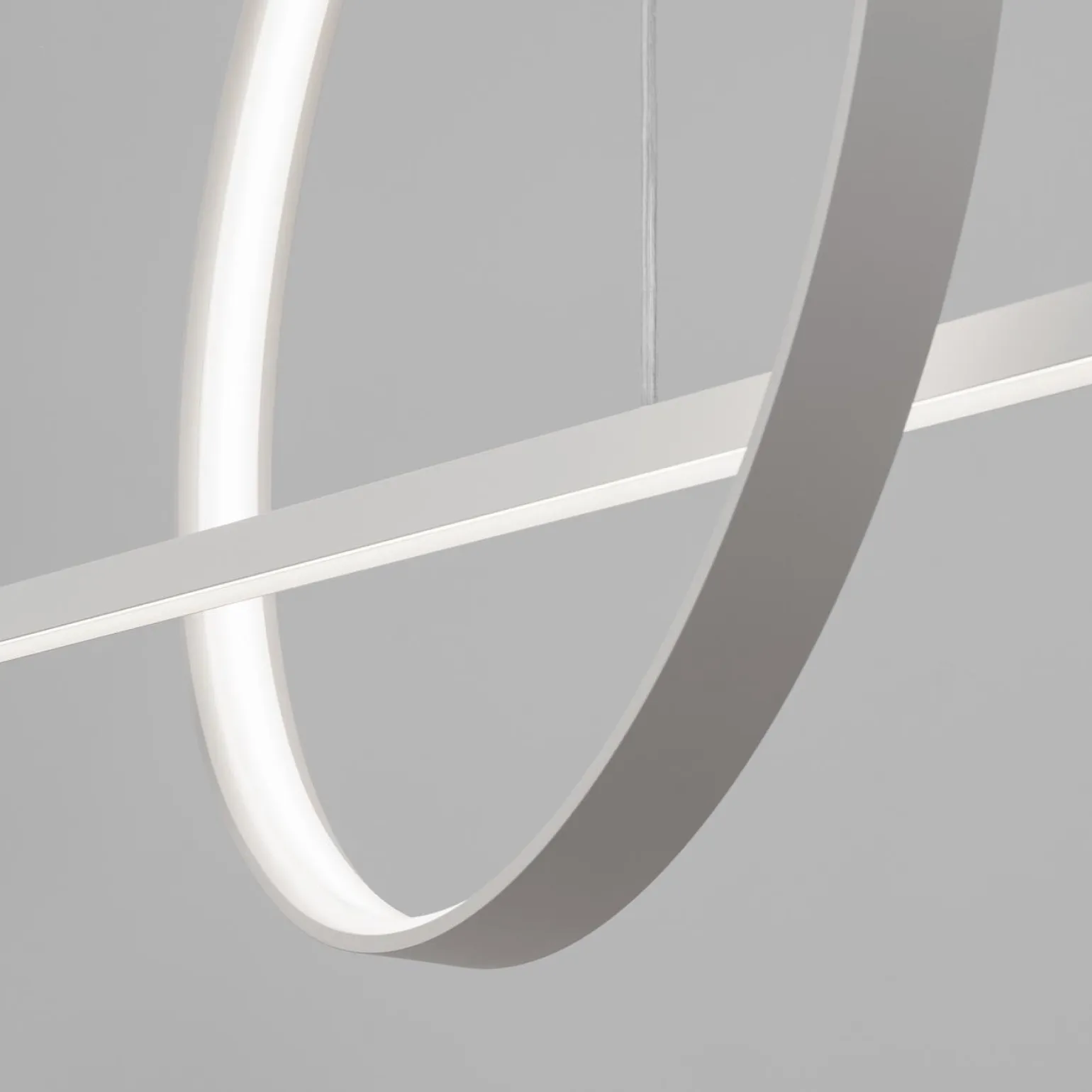 Lampa wisząca GLAD biała LED 4000K (TH.493) - Thoro Lighting