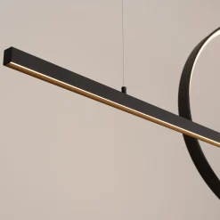 Lampa wisząca GLAD czarna LED 3000K (TH.494) - Thoro Lighting