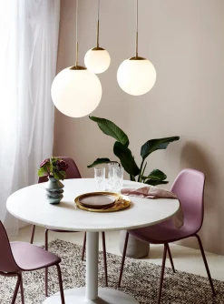 Lampa wisząca GRANT Nordlux E27 25W Szkło Mosiądz