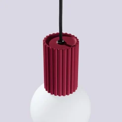 Lampa wisząca HALO 1 burgund (SL.1749) - Sollux Lighting