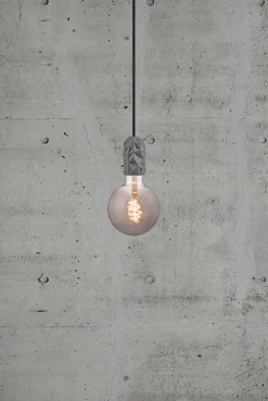 Lampa wisząca HANG Nordlux E27 40W Porcelana Szary