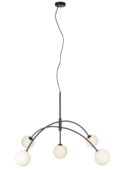 Lampa wisząca HEAVEN Pendant 5L Black/Opal