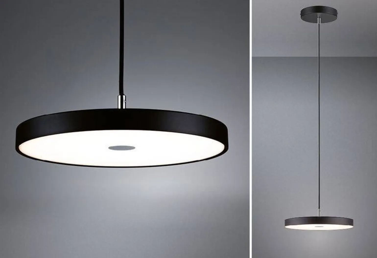 Lampa wisząca HILDOR LED DIM 2700K czarny matowy (PL96782) - PAULMANN