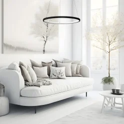 Lampa wisząca HOOP BLACK 27W LED (ML1541) - Milagro