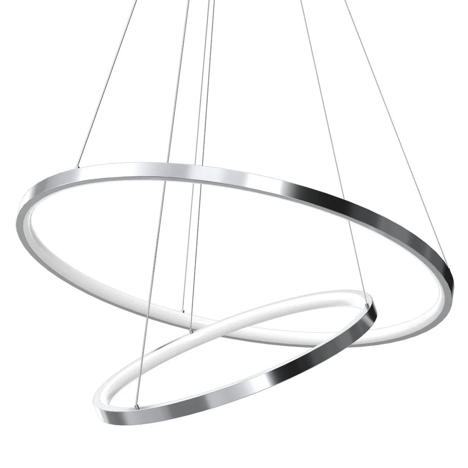 Lampa wisząca HOOP CHROME 51W LED (ML1550) - Milagro