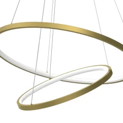 Lampa wisząca HOOP GOLD 51W LED (ML1546) - Milagro