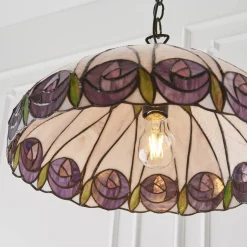 Lampa Wisząca Hutchinson (64176) Tiffany