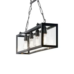 Lampa wisząca IGOR SP4 kol. czarny (092942) Ideal Lux - żyrandol